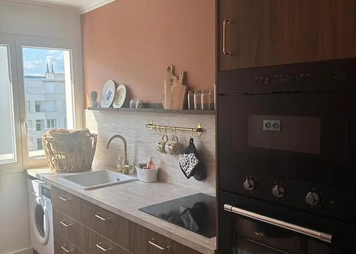 Lägenhet Lumineux Avec Parking, Centre Clermont-Ferrand